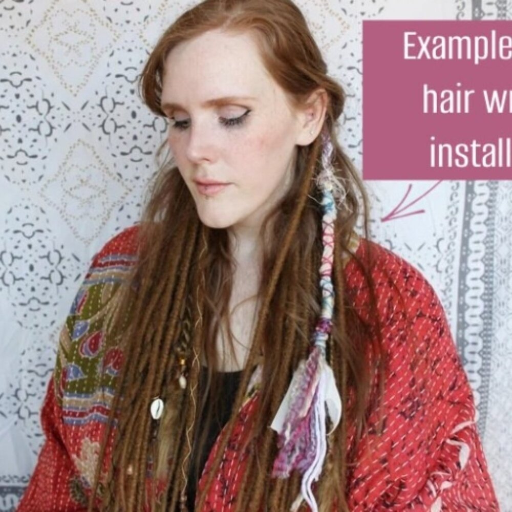 Hair Wrap Set · Charm Rainbow Bundle - Picture 4 of 4